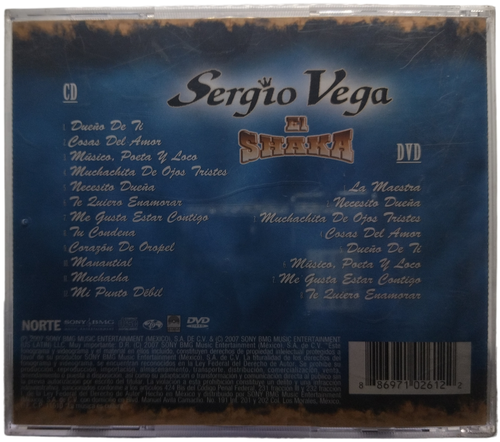 Sergio Vega El Shaka - Dueño De Ti - Lo Mejor De