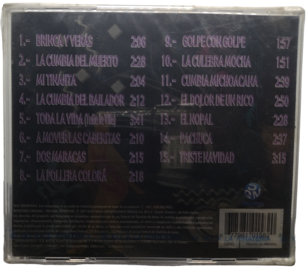 El Mariachi Mexico De Pepe Villa - 15 Cumbiarazos