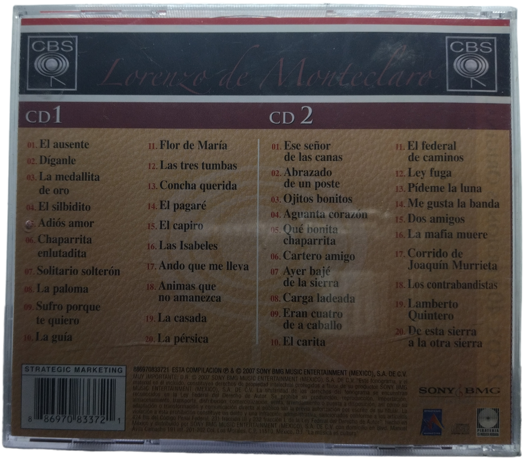 Lorenzo De Monte Claro - La Gran Coleccion 60 Aniversario