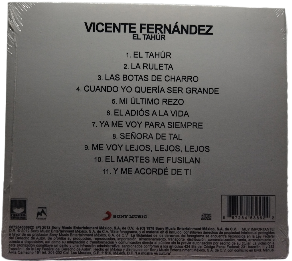 Vicente Fernandez - El Tahur