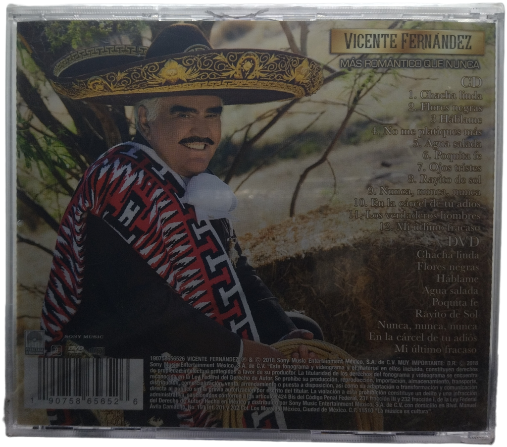 Vicente Fernandez - Mas Romantico Que Nunca