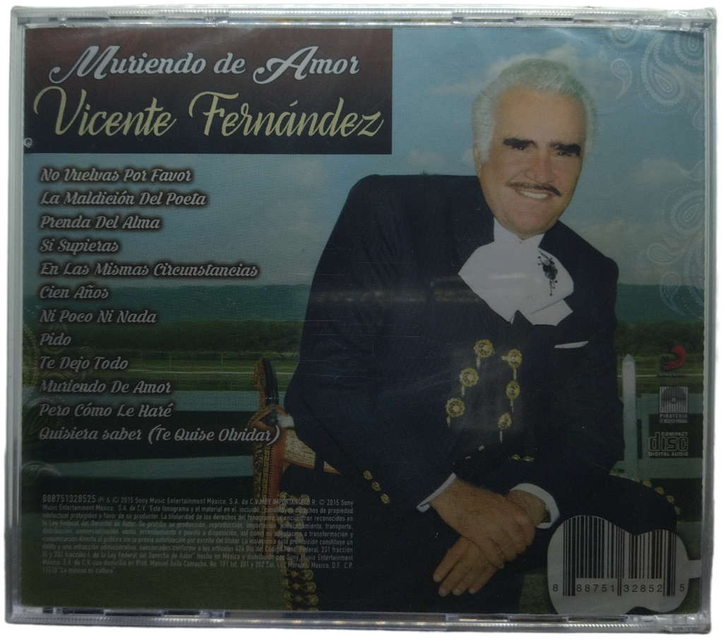 Vicente Fernandez - Muriendo De Amor