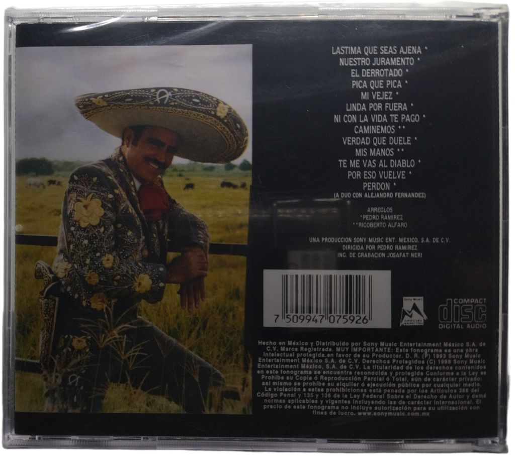 Vicente Fernandez - Lastima Que Seas Ajena
