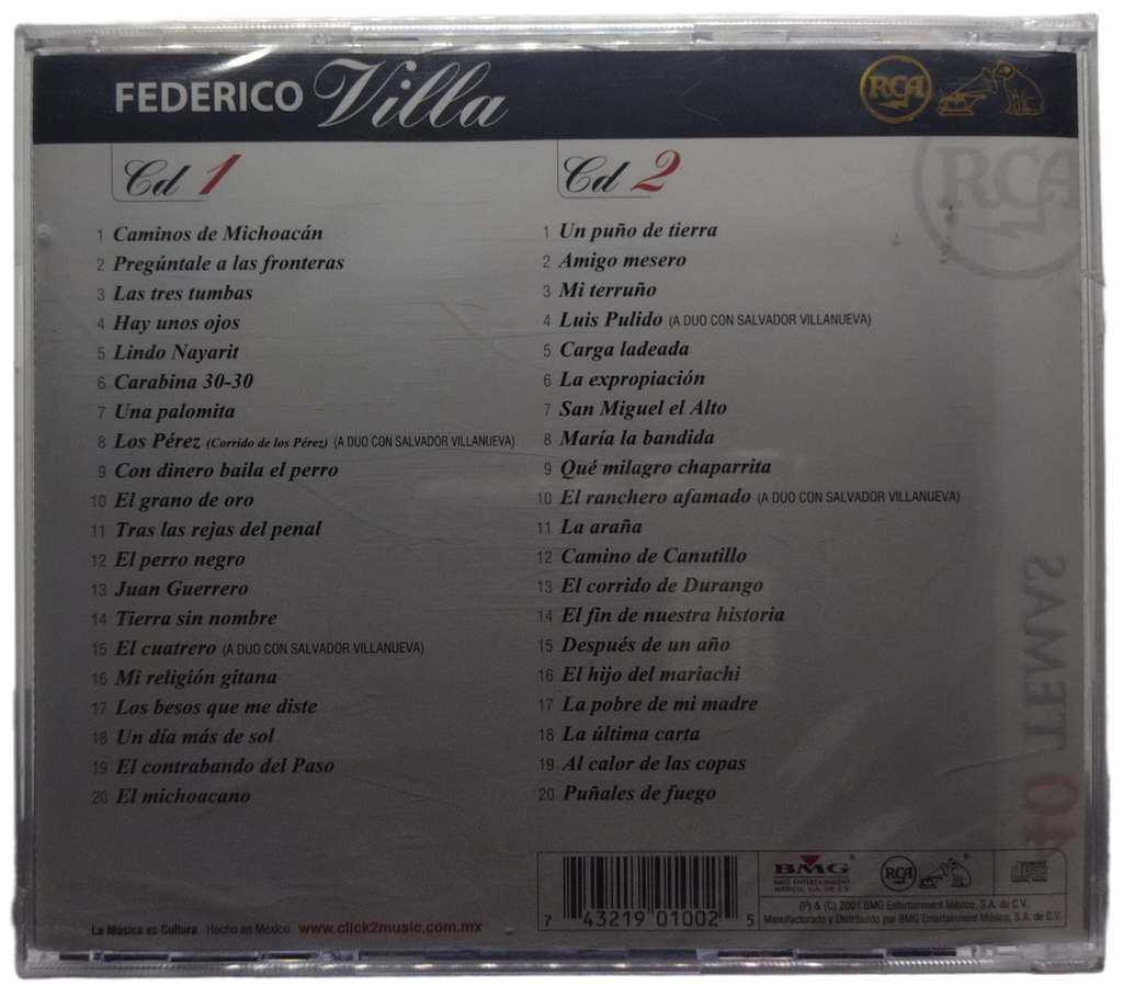 Federico Villa - 100 Años De Musica