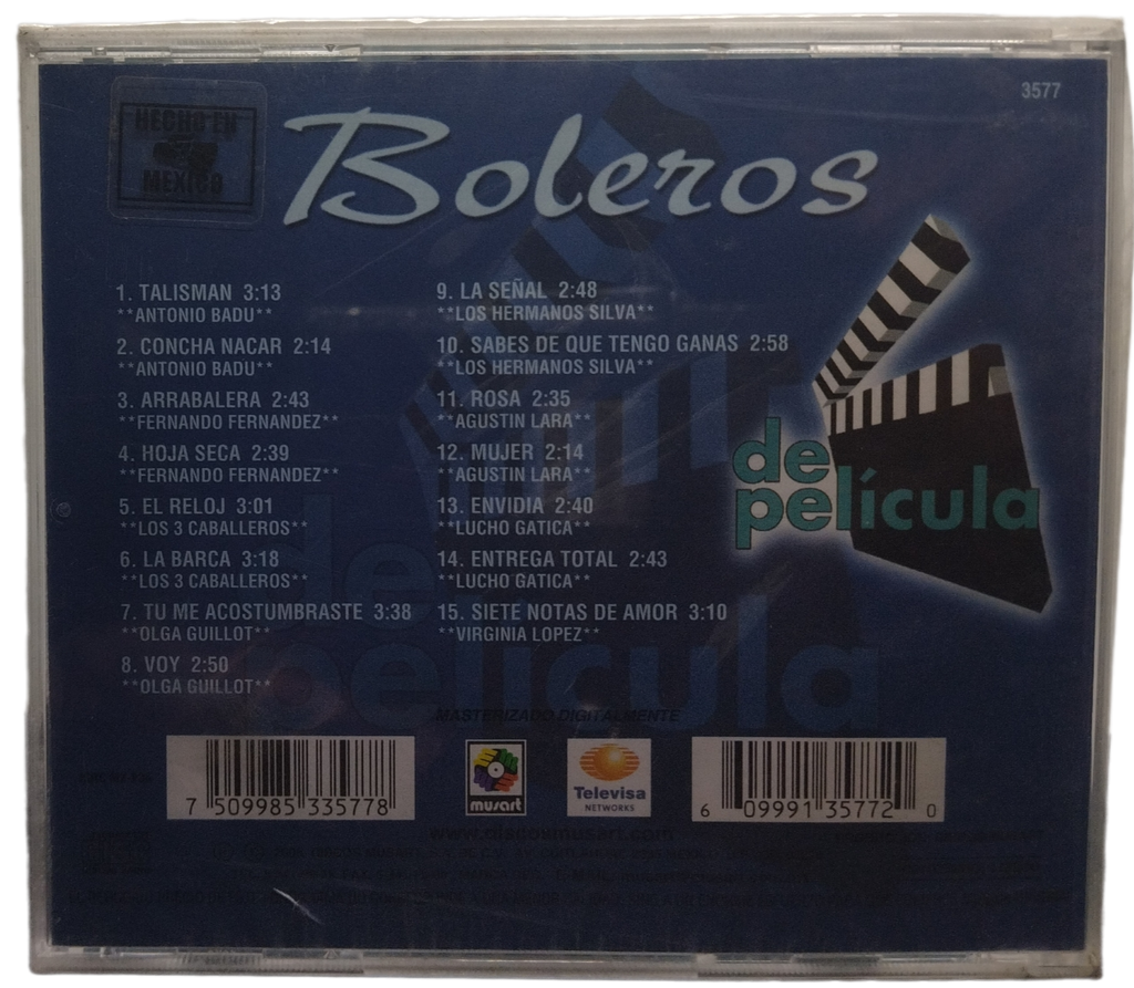 Varios - Boleros - De Pelicula