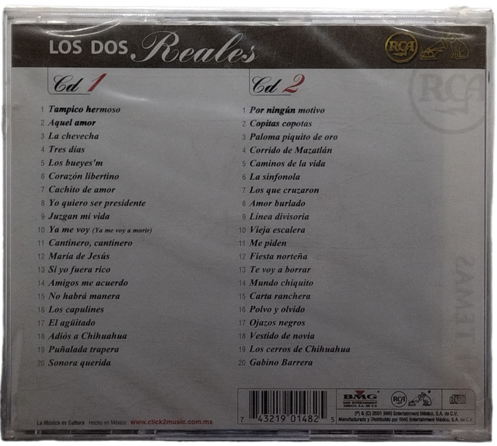 Los Dos Reales - 100 Años De Musica