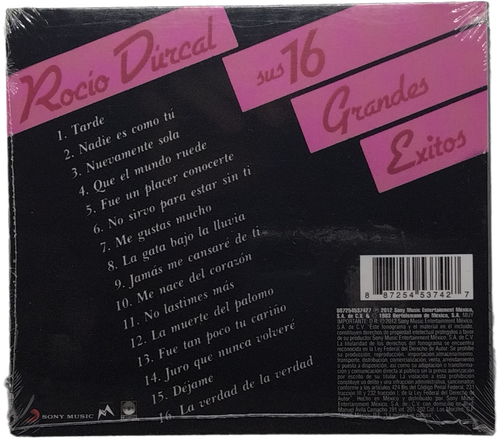 Rocio Durcal - Sus 16 Grandes Exitos