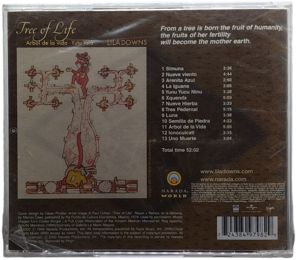 Lila Downs - Tree Of Life - Narada World