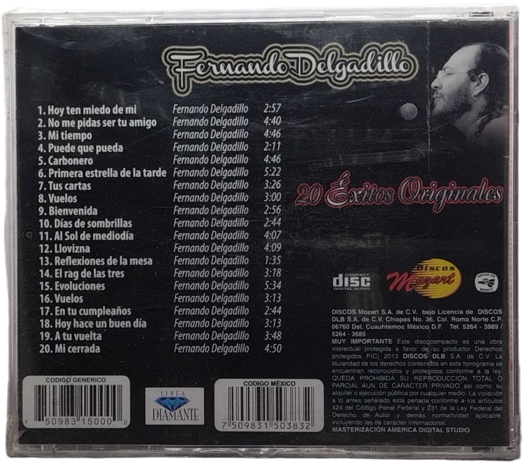 Fernando Delgadillo - 20 Exitos Originales