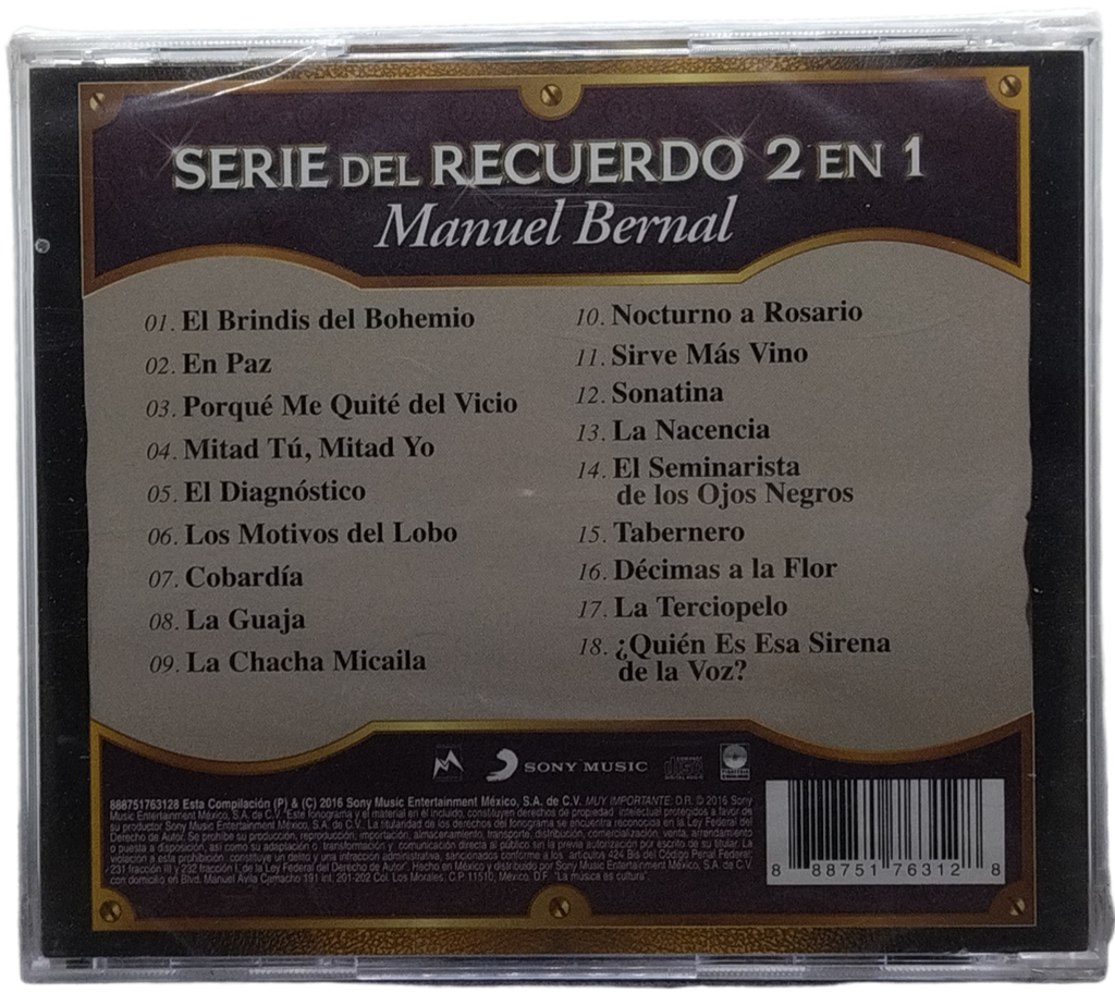 Manuel Bernal - Serie Del Recuerdo