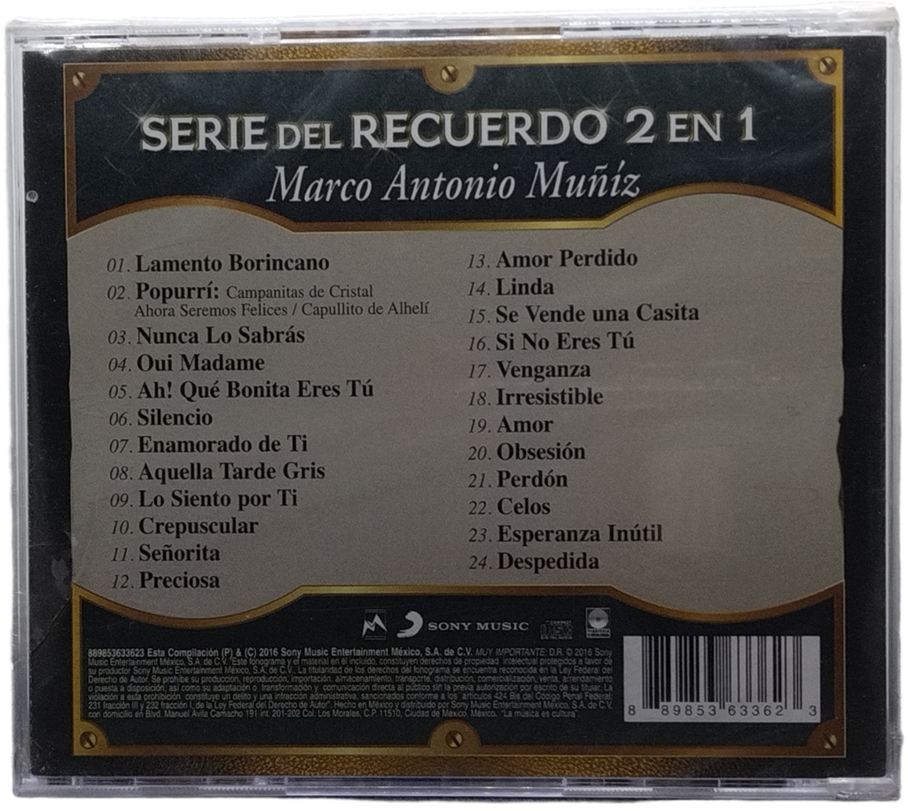 Marco Antonio Muñiz - Serie Del Recuerdo