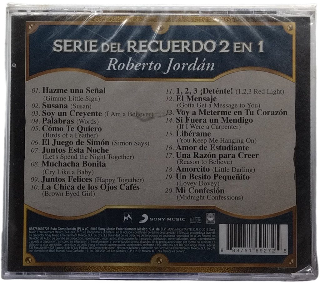 Roberto Jordan - Serie Del Recuerdo