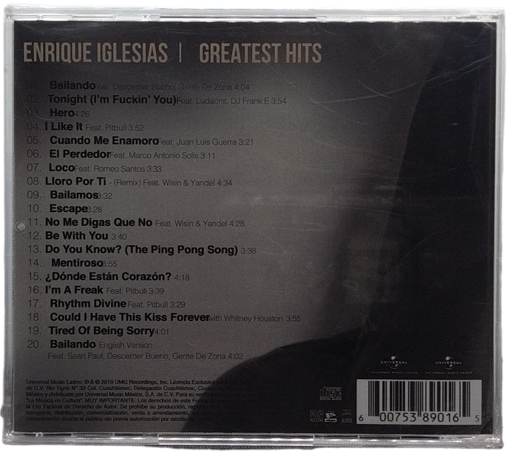 Enrique Iglesias - Greatest Hits
