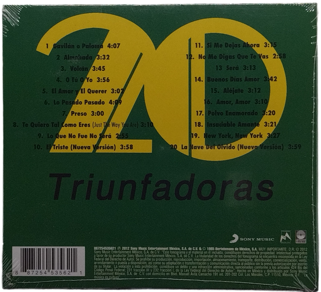Jose Jose - 20 Triunfadoras De