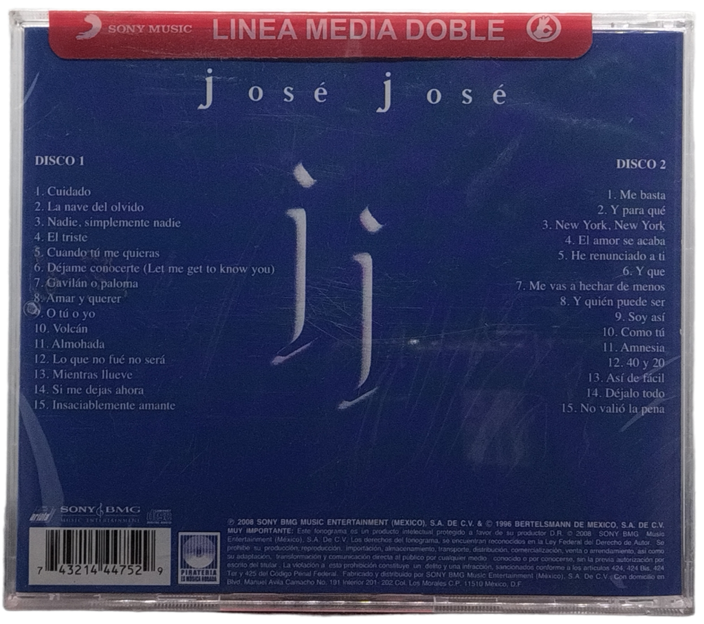 Jose Jose - Lo Mejor De Los Grandes