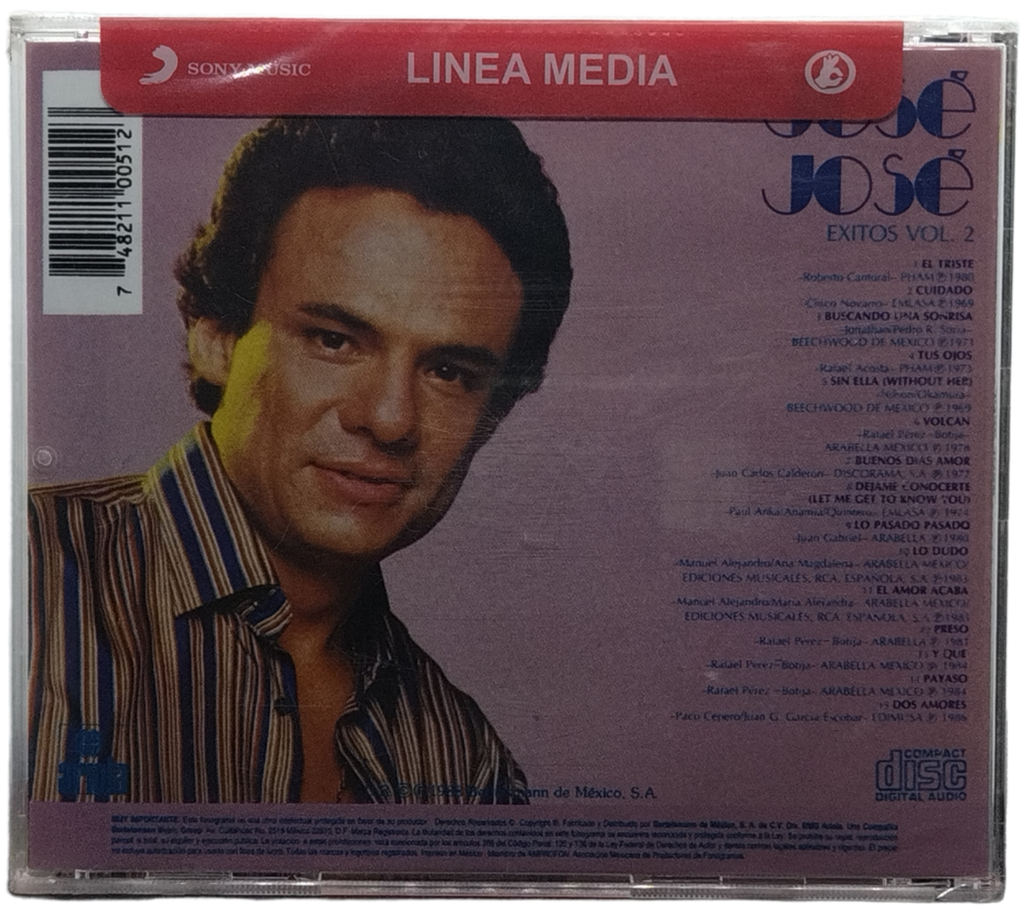 Jose Jose - Exitos Vol. 2
