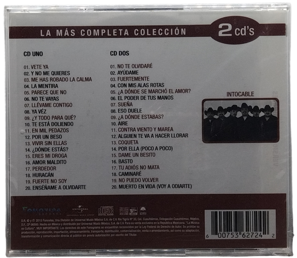 Intocable - La Mas Completa Coleccion