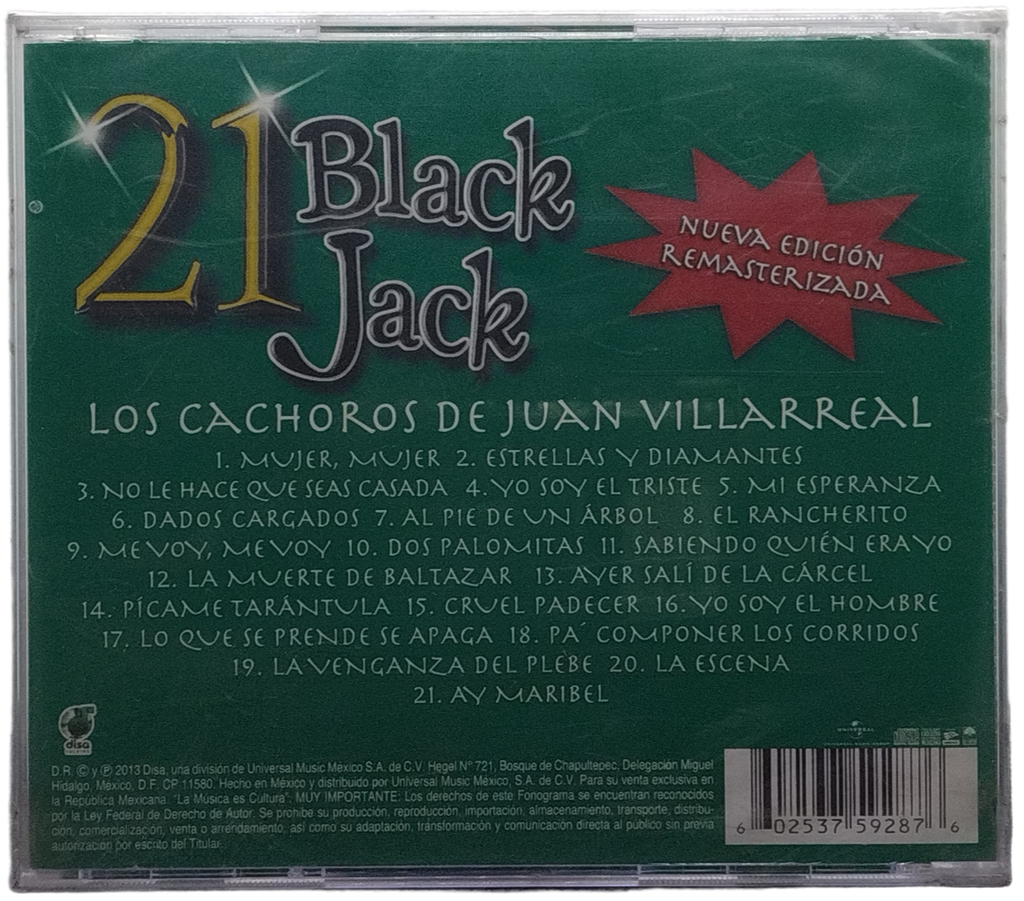 Los Cachorros De Juan Villarreal - 21 Black Jack