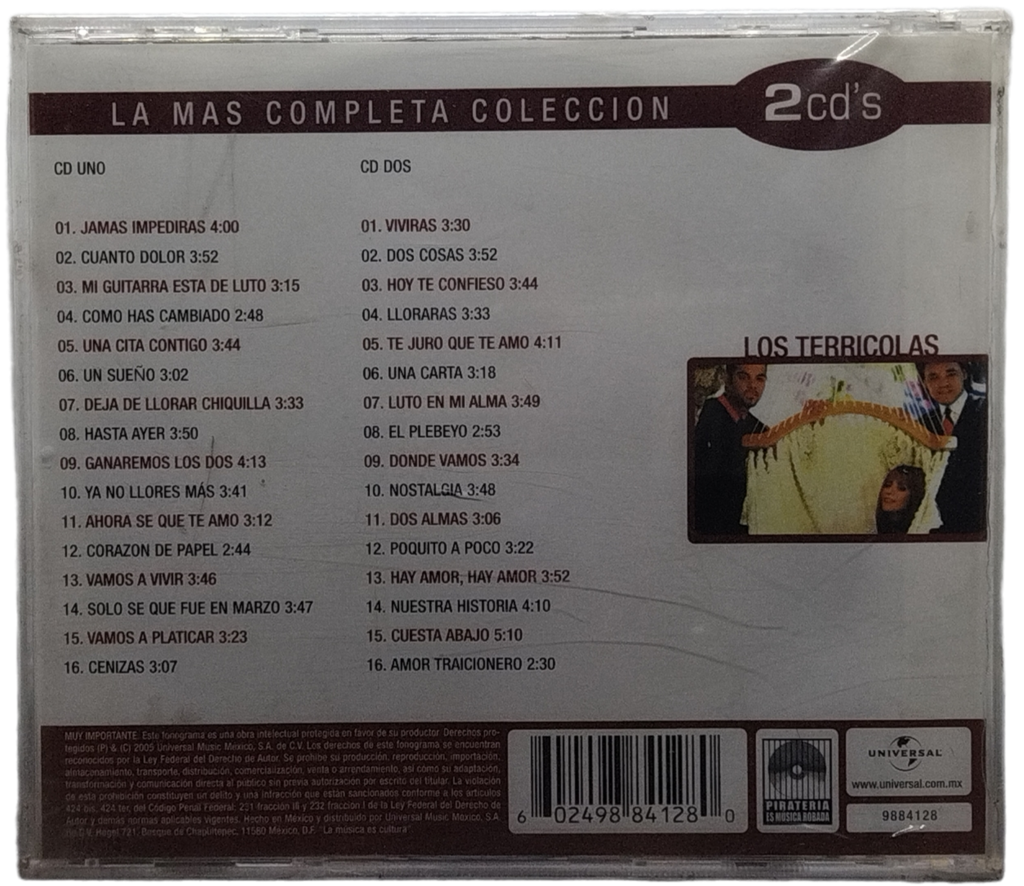 Los Terricolas - La Mas Completa Coleccion