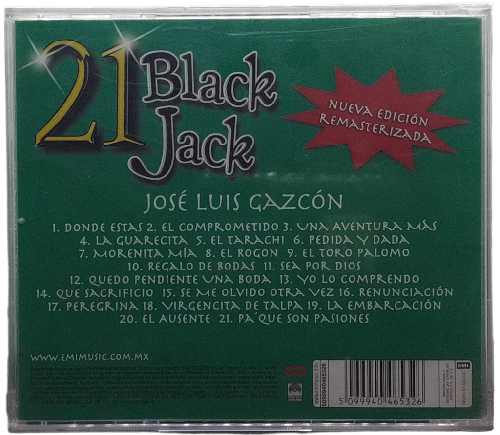 Jose Luis Gazcon - 21 Black Jack