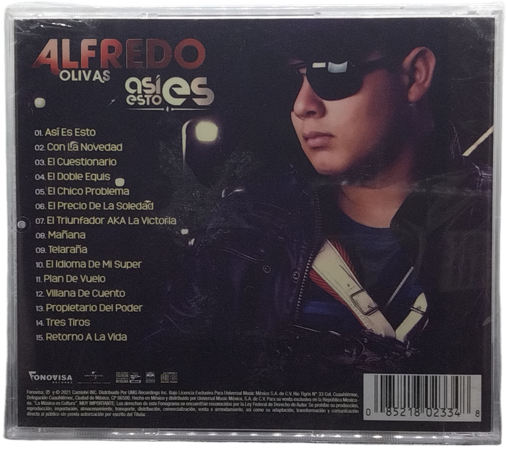 Alfredo Olivas - Asi Es Esto