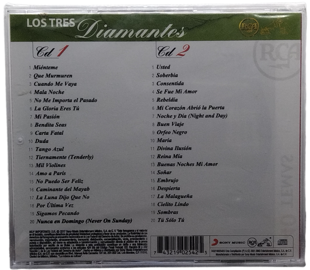 Los Tres Diamantes - 100 Años De Musica