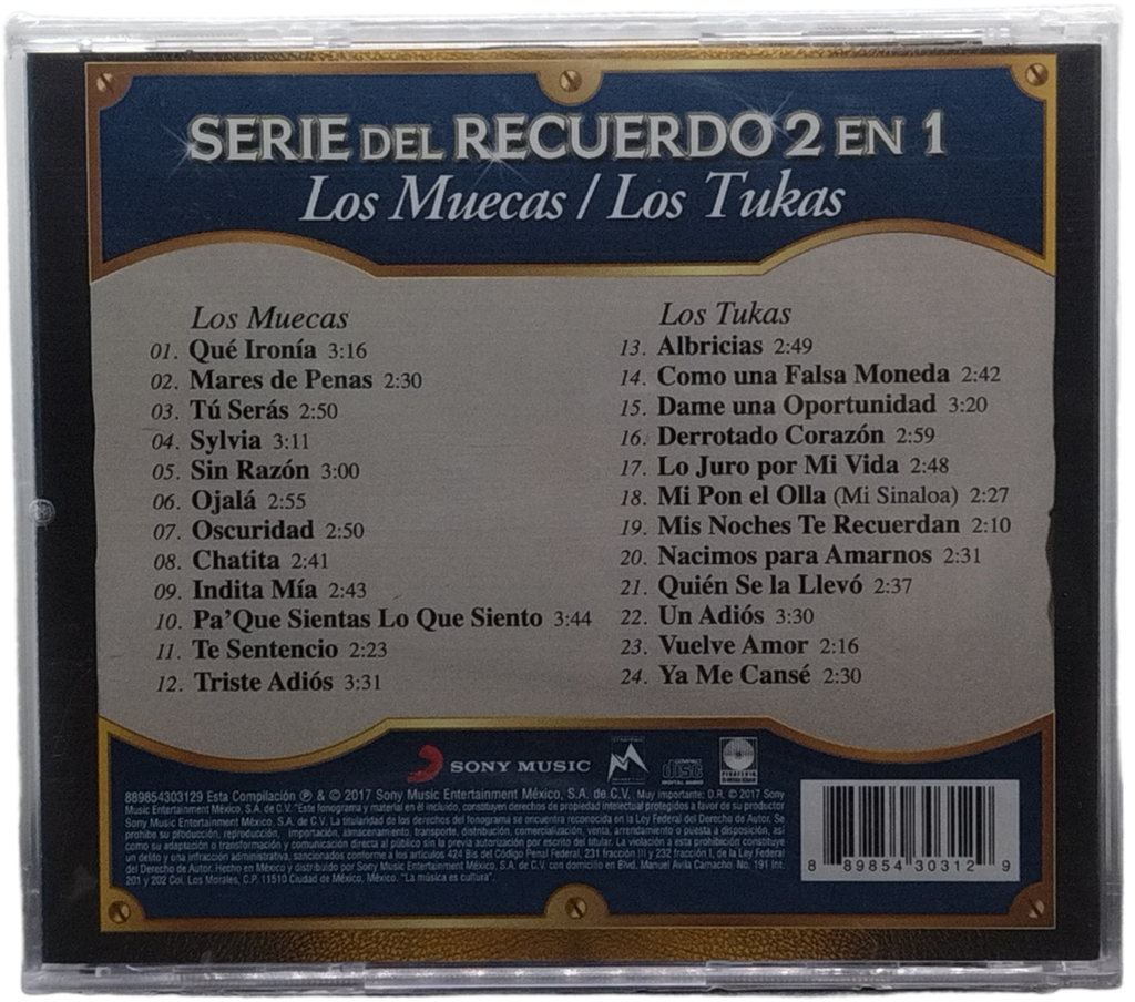 Los Muecas / Los Tukas - Serie Del Recuerdo