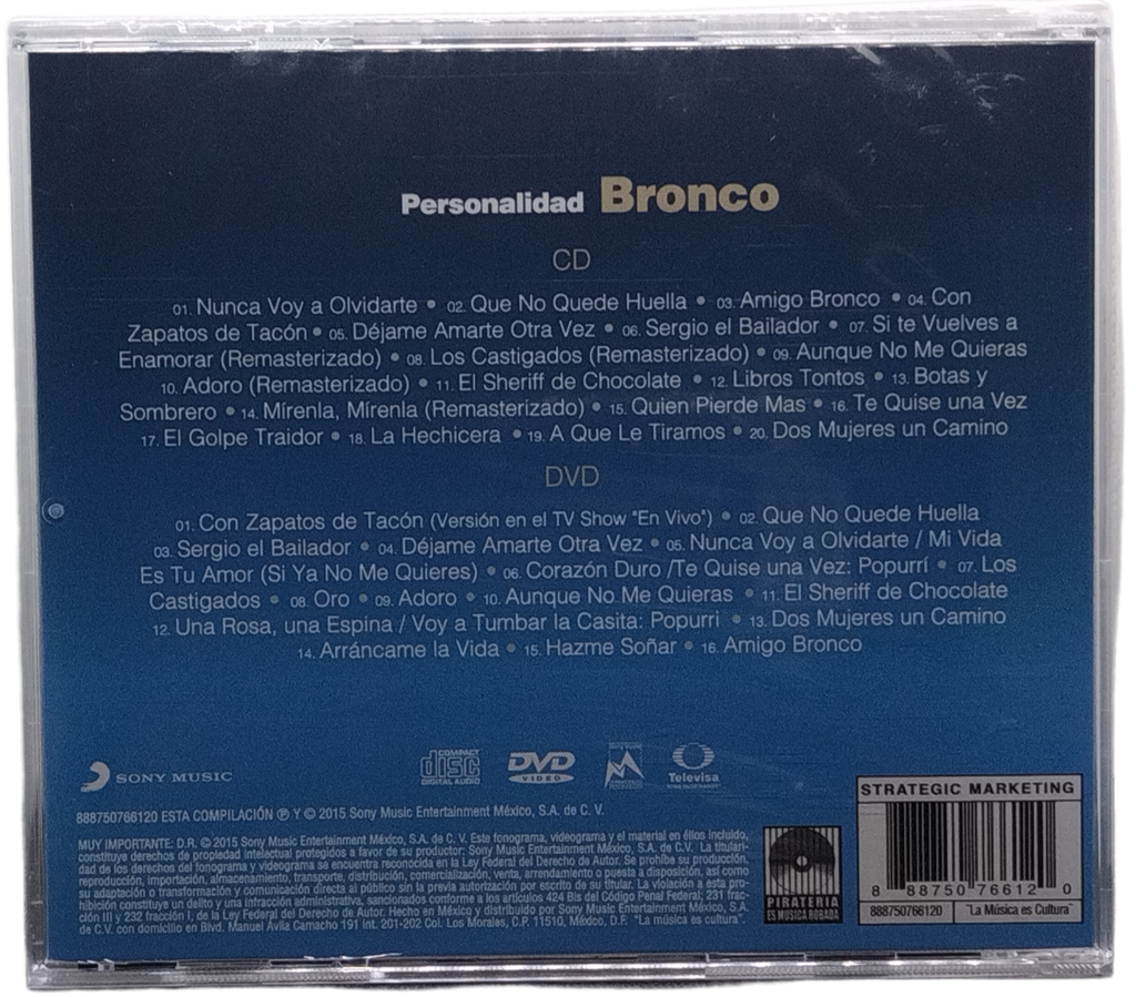 Bronco - Personalidad