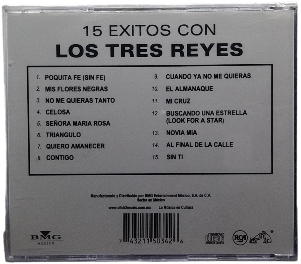 Los Tres Reyes - 15 Exitos Con
