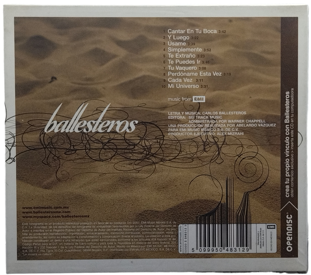 Ballesteros - Cantar En Tu Boca