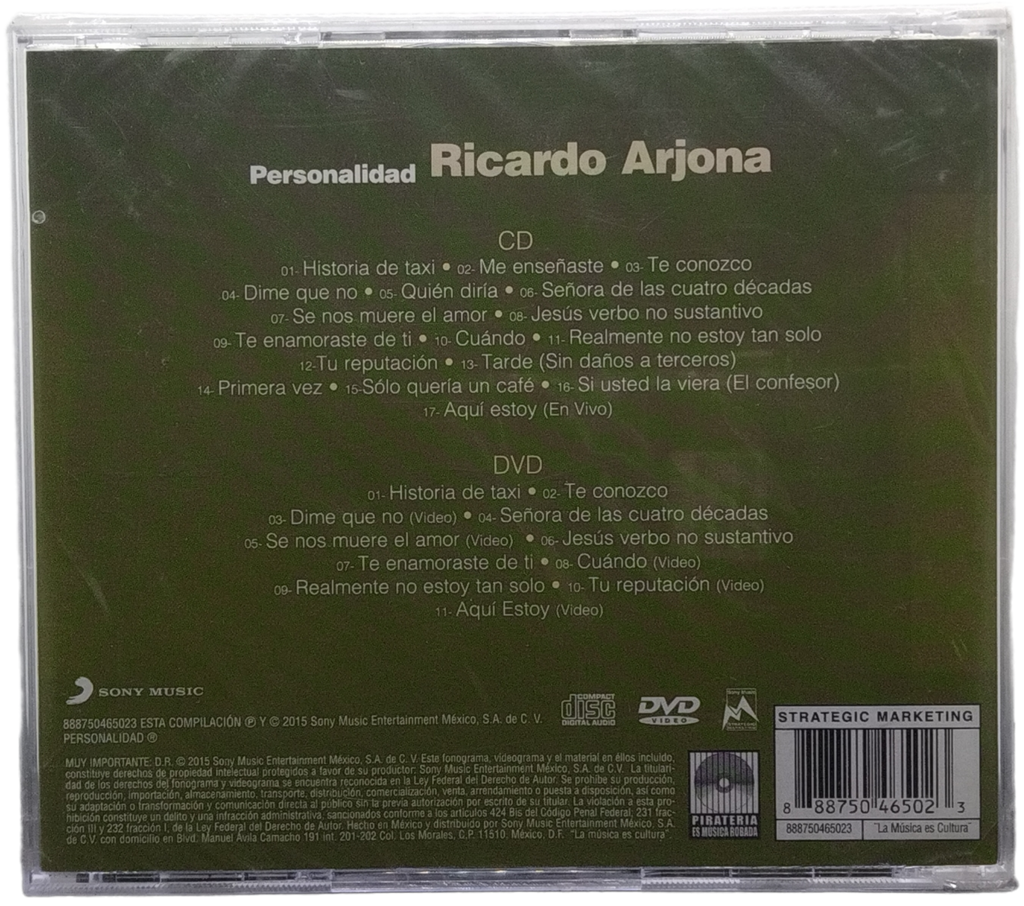 Ricardo Arjona - Personalidad