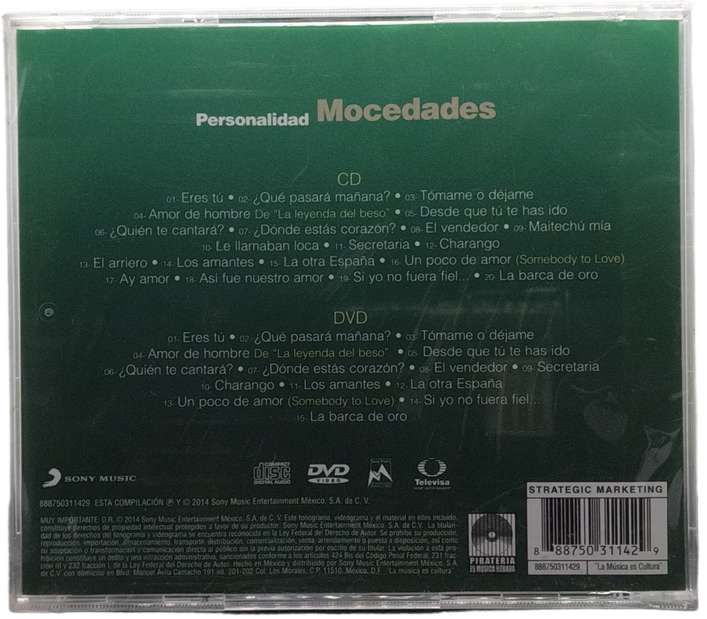 Mocedades - Personalidad