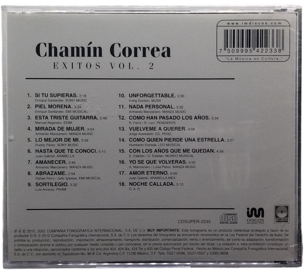 Chamin Correa - Exitos Vol. 2