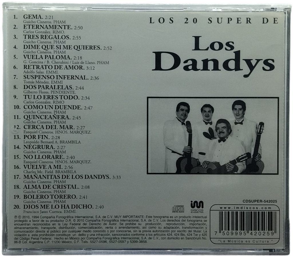 Los Dandys - Los 20 Super De