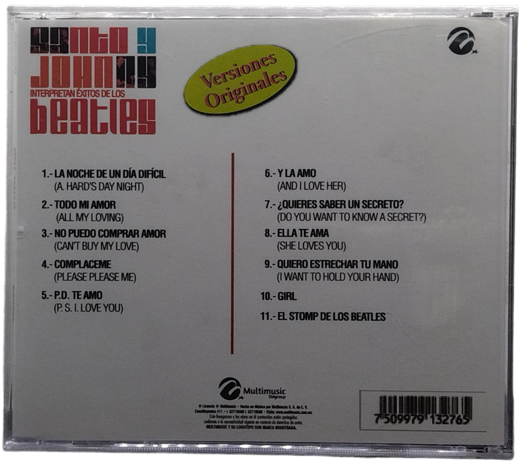 Santo Y Johnny - Interpretan Exitos De Los Beatles