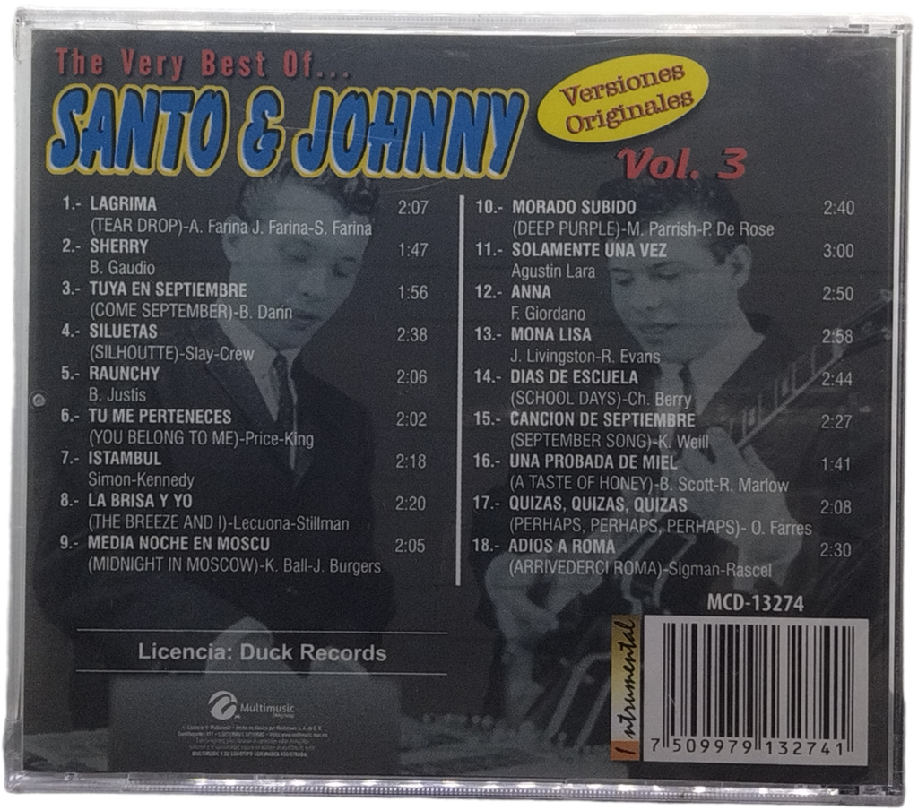Santo Y Johnny - The Very Best Of Vol. 3