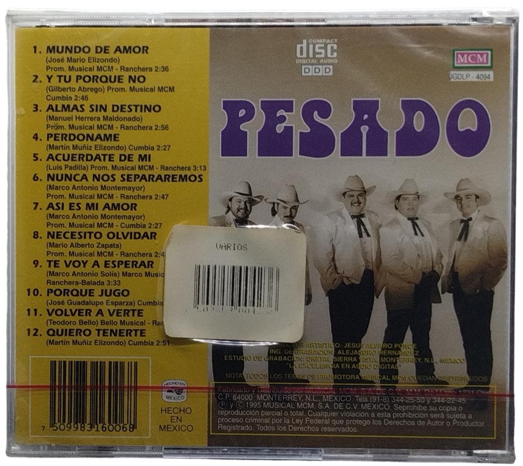 Pesado - Mundo De Amor