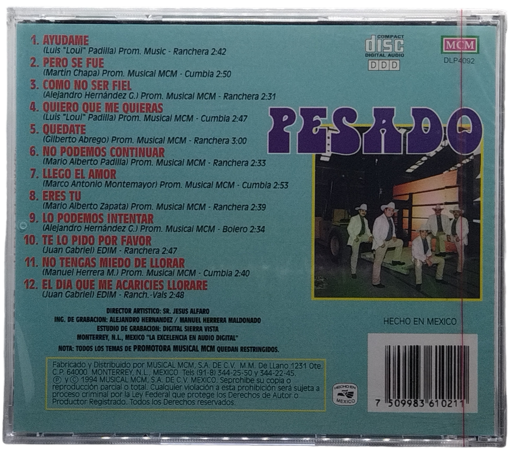 Pesado - Llego El Amor