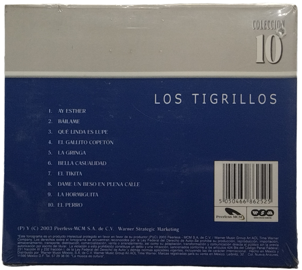 Tigrillos - Coleccion 10 Exitos