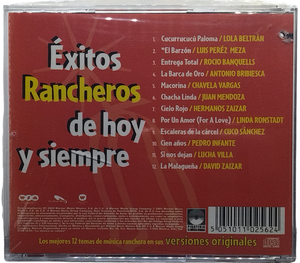 Varios - Exitos Rancheros De Hoy Y Siempre