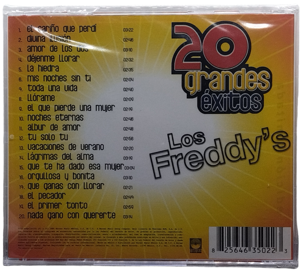 Los Freddys - 20 Grandes Originales