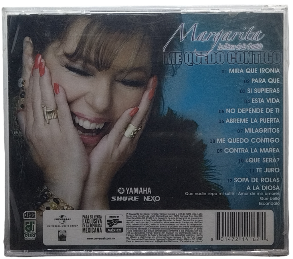 Margarita La Diosa De La Cumbia - Me Quedo Contigo