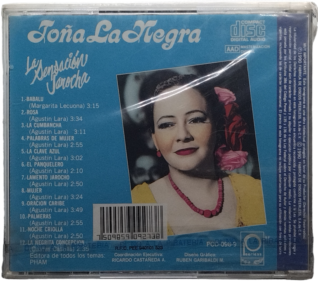 Toña La Negra - La Sensacion Jarocha