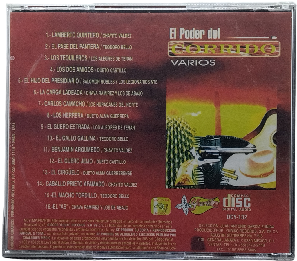 Varios - El Poder Del Corrido