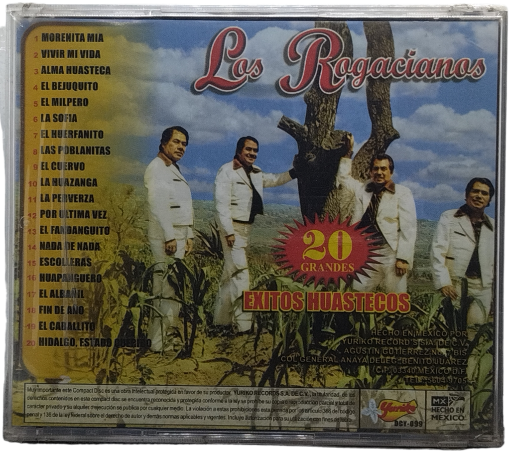Los Rogacianos - Vol. 2 20 Grandes Exitos Huastecos