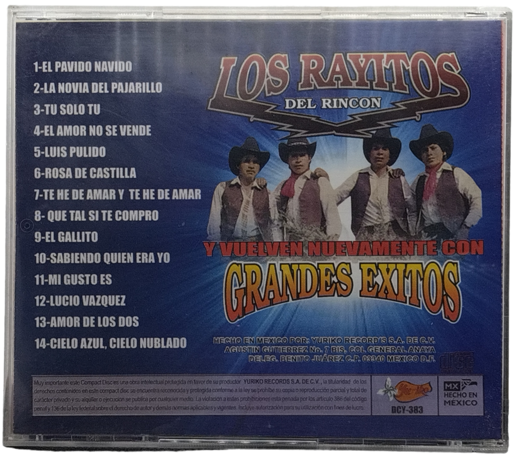 Los Rayitos Del Rincon - Grandes Exitos