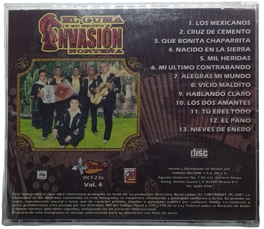 El Guma Y Su Grupo Invasion Norteña - Alegras Mi Mundo