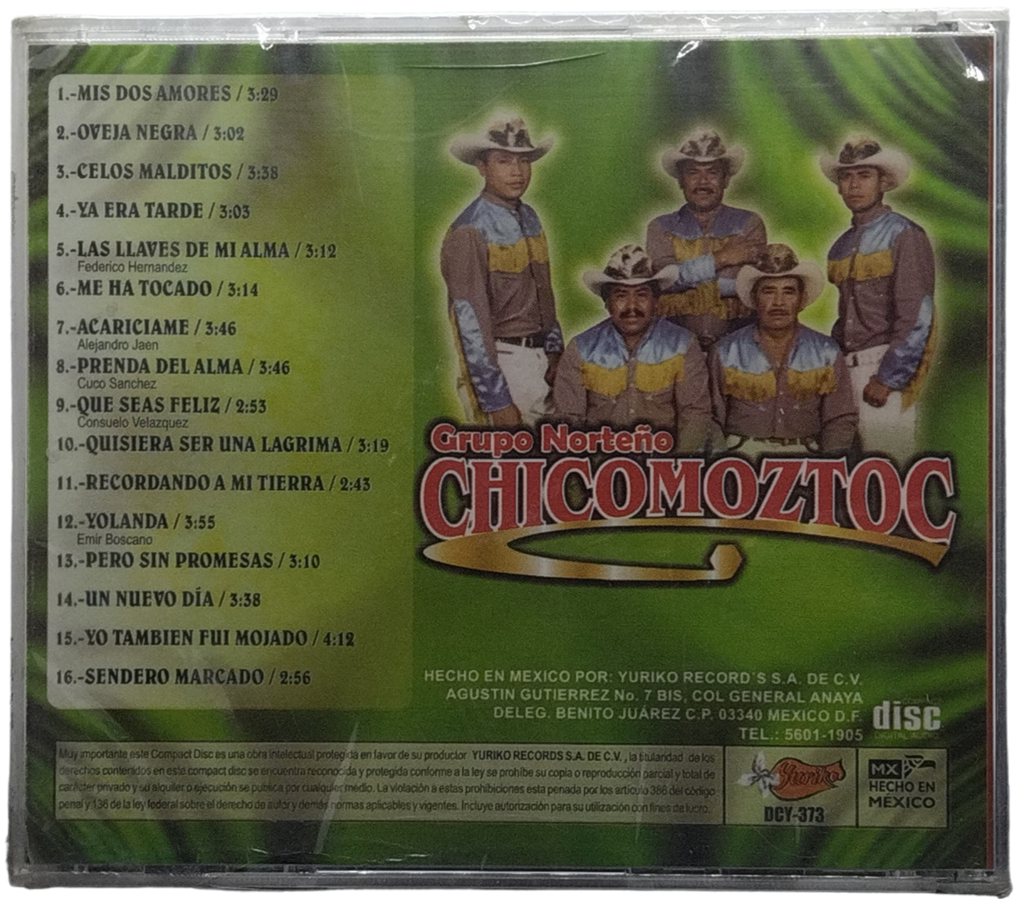 Grupo Norteño Chicomoztoc - 16 Exitos