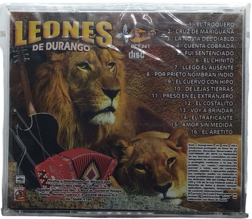 Leones De Durango - 16 Exitos