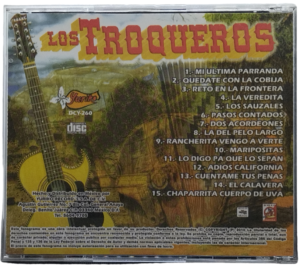 Los Troqueros - 15 Exitos